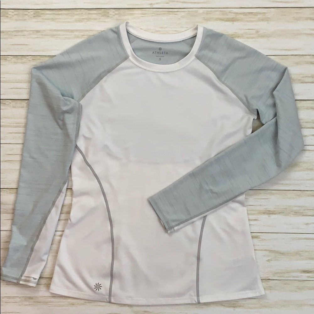 Athleta Long Sleeve Workout Top